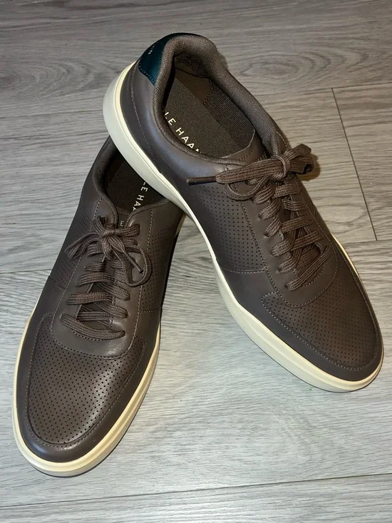 Cole Haan Men's Grand Crosscourt Modern Perforated Sneaker 12 M - Picture 2 of 6